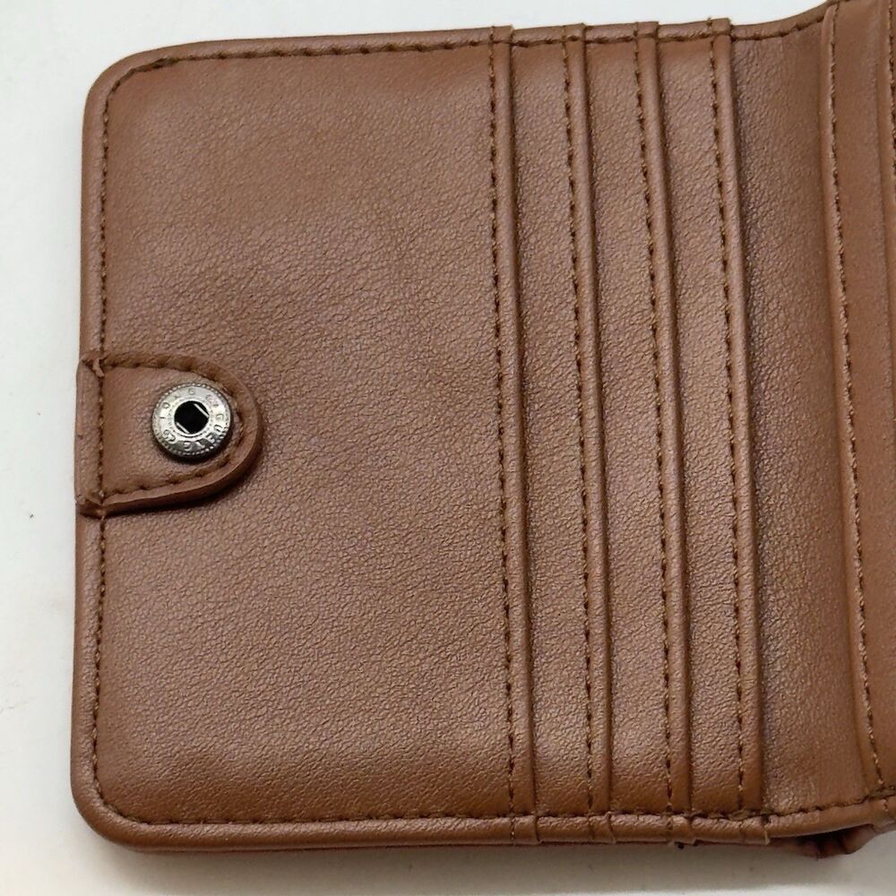 Guang Tong Southwestern Tapestry Wallet Faux Leather Snap ID Card Cash Organizer - Picture 7 of 7